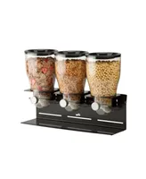 Triple Canister Commercial Cereal Dispenser