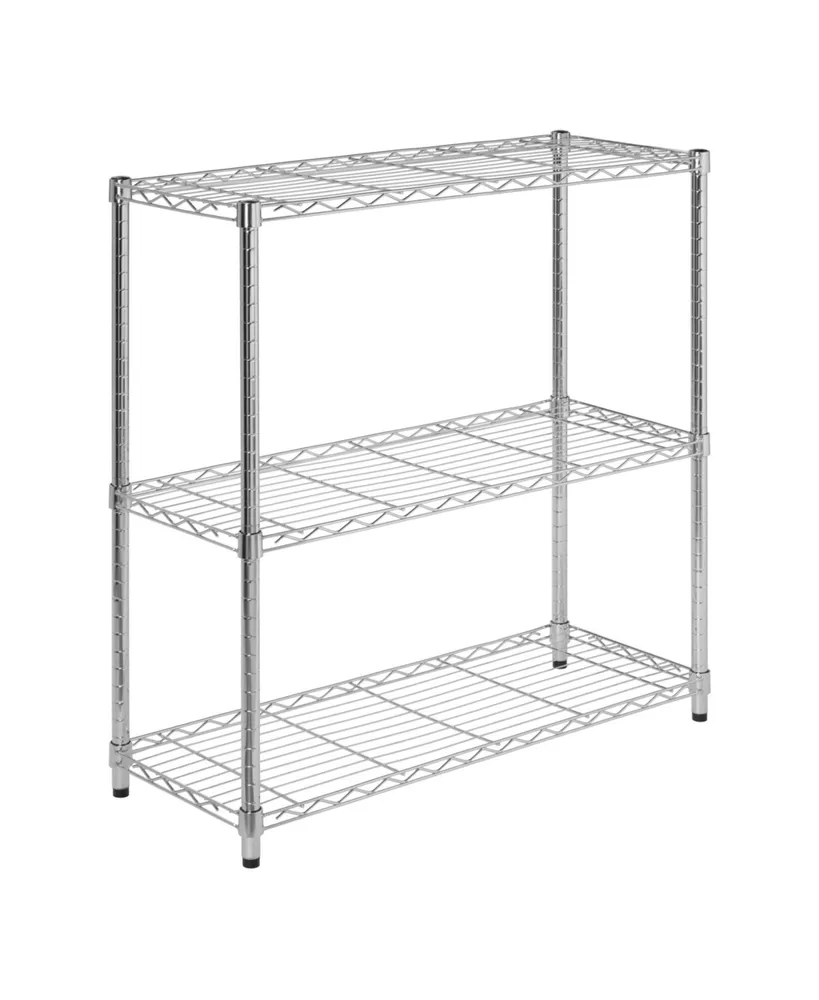 Heavy Duty 3 Tier Adjustable Shelf Storage Unit