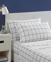 Nautica Plot Cotton Percale -Piece Sheet Set