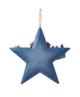 Jim Shore Holiday Star with Nativity Ornament