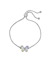 Women's Crystal Butterfly Bolo Adjustable Bracelet