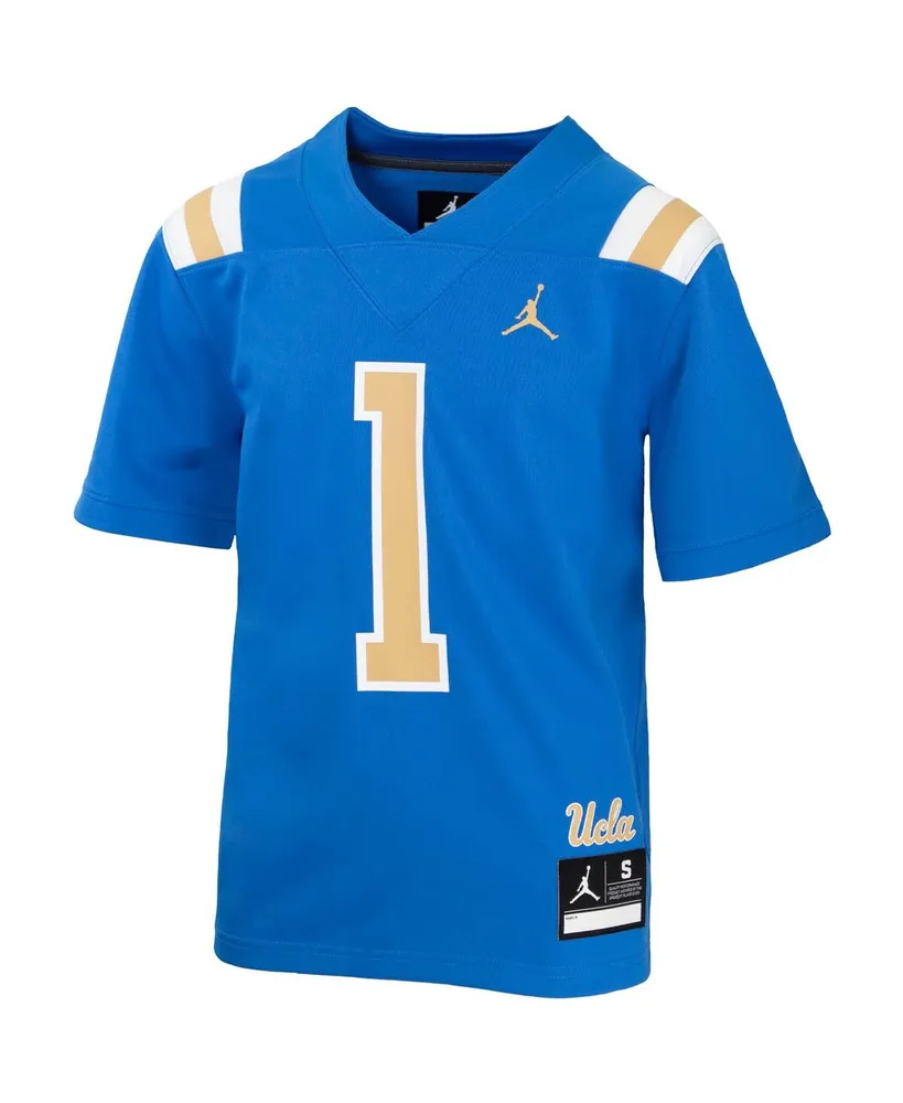 Big Boys Jordan #1 Blue Ucla Bruins Untouchable Football Jersey