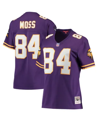 Women's Mitchell & Ness Randy Moss Purple Minnesota Vikings Legacy Replica Team Jersey