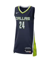 Women's Nike Arike Ogunbowale Navy Dallas Wings Explorer Edition Jersey