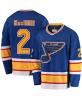 Men's Fanatics Al Macinnis Blue St. Louis Blues Premier Breakaway Retired Player Jersey