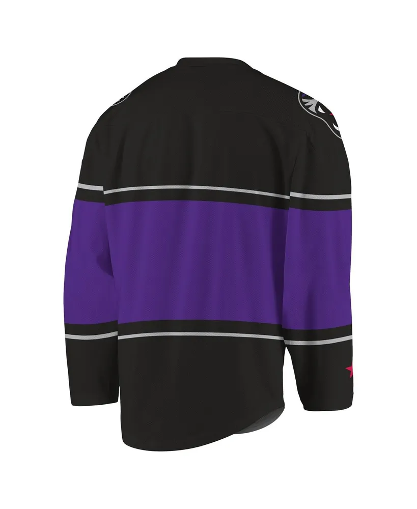 Men's and Purple Panther City Lacrosse Club Replica Jersey