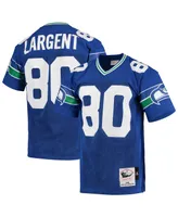 Men's Mitchell & Ness Steve Largent Royal Seattle Seahawks Authentic Retired Player Jersey