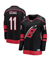 Women's Fanatics Jordan Staal Black Carolina Hurricanes Breakaway Alternate Player Jersey