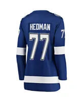 Women's Fanatics Victor Hedman Blue Tampa Bay Lightning Premier Breakaway Player Jersey