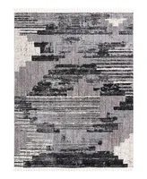 Bayshore Home High-Low Pile Upland UPL04 7'10" x 10' Area Rug