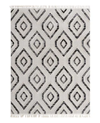 Bayshore Home High-Low Pile Upland UPL05 7'10" x 10' Area Rug