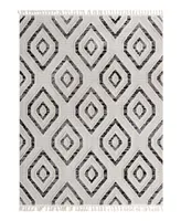 Bayshore Home High-Low Pile Upland UPL05 7'10" x 10' Area Rug