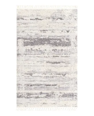 Bayshore Home High-Low Pile Upland UPL06 5'3" x 8' Area Rug