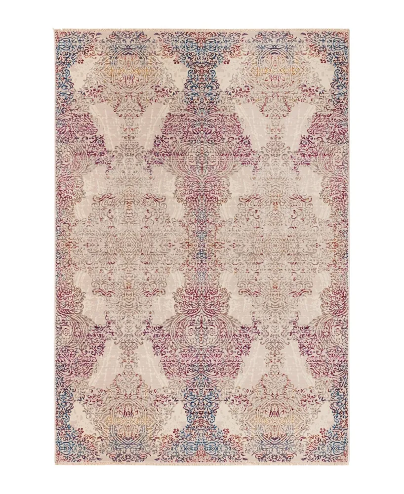 Closeout! Bayshore Home High-Low Pile Iyer IYE05 5'3" x 7'9" Area Rug