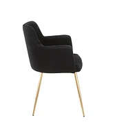 Lumisource Andrew Contemporary Dining Accent Chair