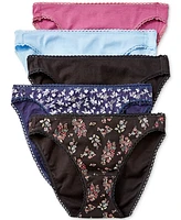 Charter Club Women's Everyday Cotton Bikini Underwear, Created for Macy's