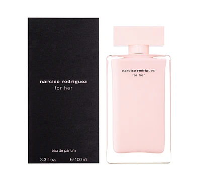 narciso rodriguez for her eau de parfum, 3.3 oz