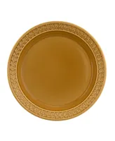 Portmeirion Botanic Garden Harmony Amber 8.5" Salad Plate, Set of 4 - Gold