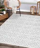 Closeout! Edgewater Living Prima Loop PRL04 7'9" x 10'10" Outdoor Area Rug