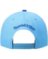 Men's Mitchell & Ness Royal and Powder Blue Los Angeles Lakers Hardwood Classics Team Two-Tone 2.0 Snapback Hat