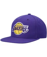 Men's Mitchell & Ness Purple Los Angeles Lakers Ground 2.0 Snapback Hat