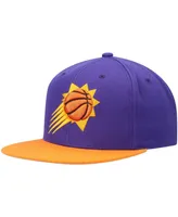 Men's Mitchell & Ness Purple and Orange Phoenix Suns Team Two-Tone 2.0 Snapback Hat