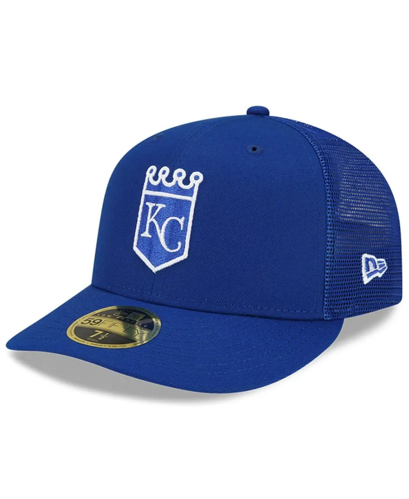 Men's New Era Royal Kansas City Royals 2022 Batting Practice Low Profile 59FIFTY Fitted Hat