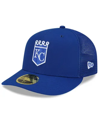 Men's New Era Royal Kansas City Royals 2022 Batting Practice Low Profile 59FIFTY Fitted Hat