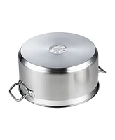 Cooks Standard 9 Quart Professional Stainless Steel Stockpots with lid, Silver