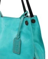 Old Trend Women's Genuine Leather Daisy Tote Bag