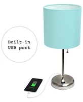 LimeLights Stick Lamp with Usb Charging Port