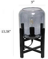 Simple Designs Wood Mounted Table Lamp
