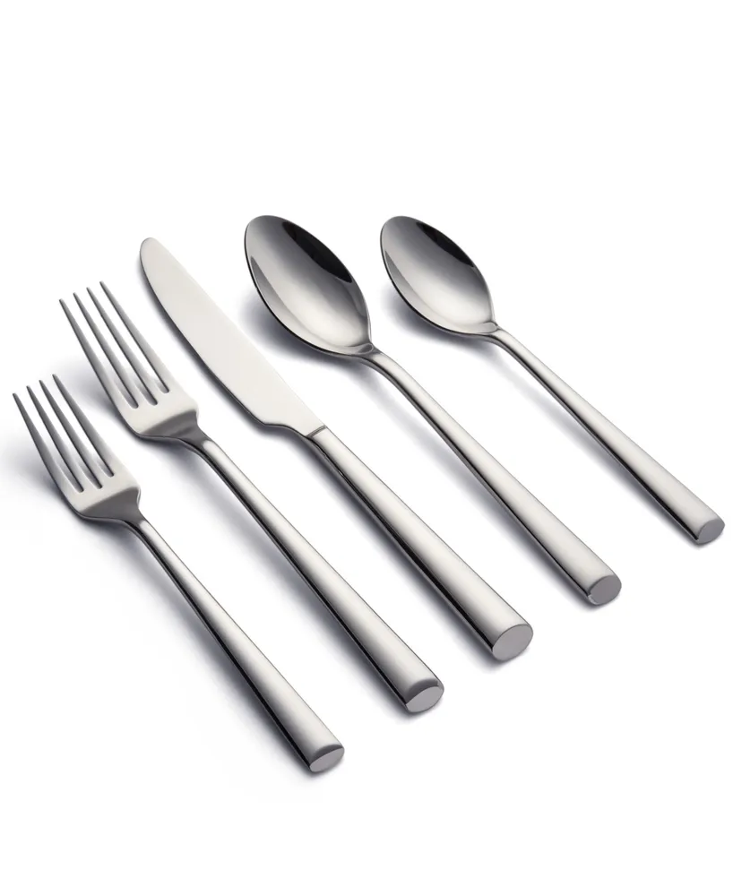 Cambridge Silversmiths Gilda Mirror Flatware Set, 20 Piece - Silver