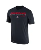 Men's Nike Navy Arizona Wildcats Velocity Legend Space-Dye Performance T-shirt