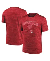 Men's Nike Red Washington Nationals Authentic Collection Velocity Practice Performance T-shirt