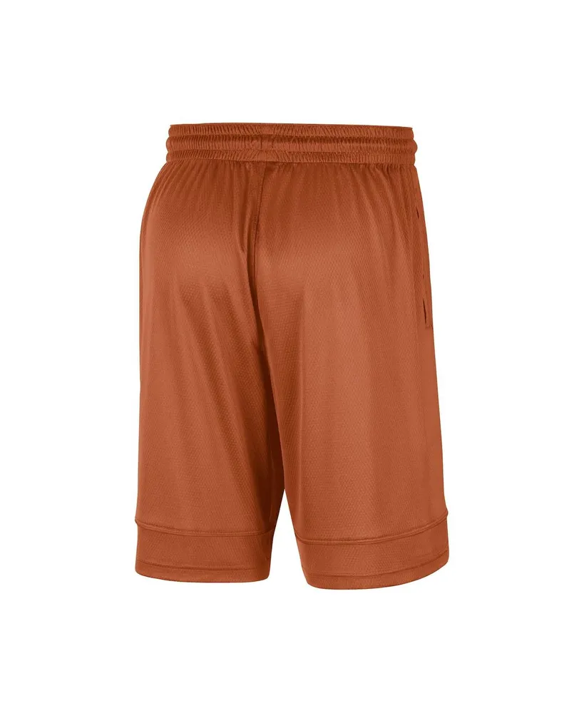 Men's Nike Texas Orange Texas Longhorns Fast Break Team Performance Shorts