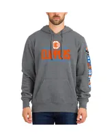 Men's New Era Gray La Clippers 2021/22 City Edition Pullover Hoodie