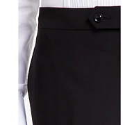 Calvin Klein Men's Slim-Fit Infinite Stretch Black Tuxedo Pants