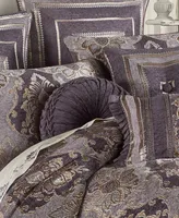 Five Queens Court Dominique Tufted Decorative Pillow, 15" Roung