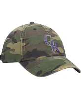 Men's '47 Camo Colorado Rockies Team Clean Up Adjustable Hat