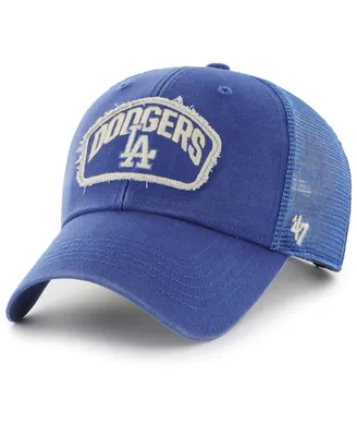 Men's '47 Royal Los Angeles Dodgers Cledus Mvp Trucker Snapback Hat