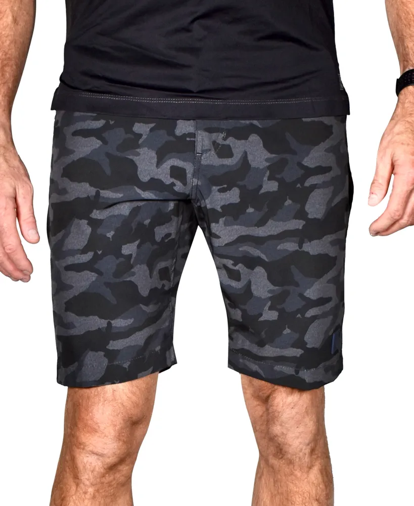 Vintage 1946 Men's Camo Print Gurkha Flat Front Shorts