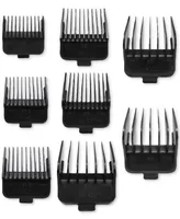 StyleCraft Professional 8-Pc. Dub Magnetic Clipper Guards Set - Black