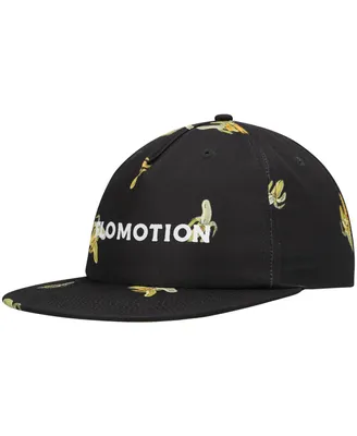 Men's Flomotion Black Nanners Snapback Hat