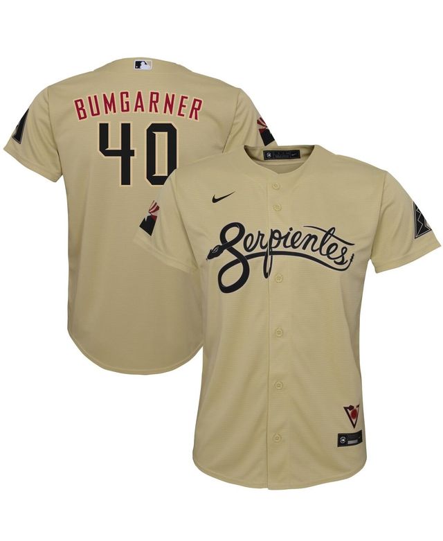 Big Boys Nike Madison Bumgarner Gold Arizona Diamondbacks City Connect Replica Player Jersey