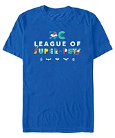 Men's Super Pets League of Short Sleeve T-shirt