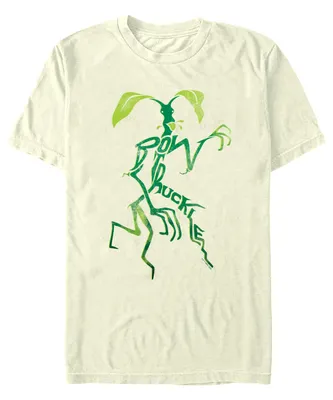 Men's Fantastic Beasts and Where to Find Them Bowtruckle Wordplay Short Sleeve T-shirt