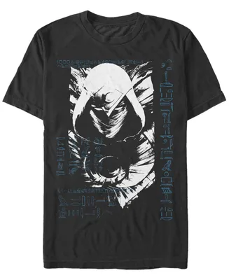Men's Moon Knight Grunge Short Sleeve T-shirt