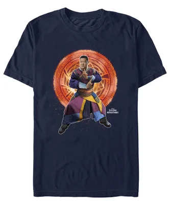 Men's Likeness Doctor Strange Movie 2 Wong Hero Style Short Sleeve T-shirt