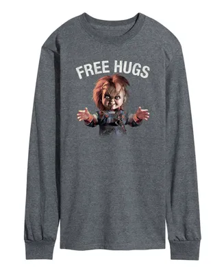 Men's Chucky Free Hugs Long Sleeve T-shirt